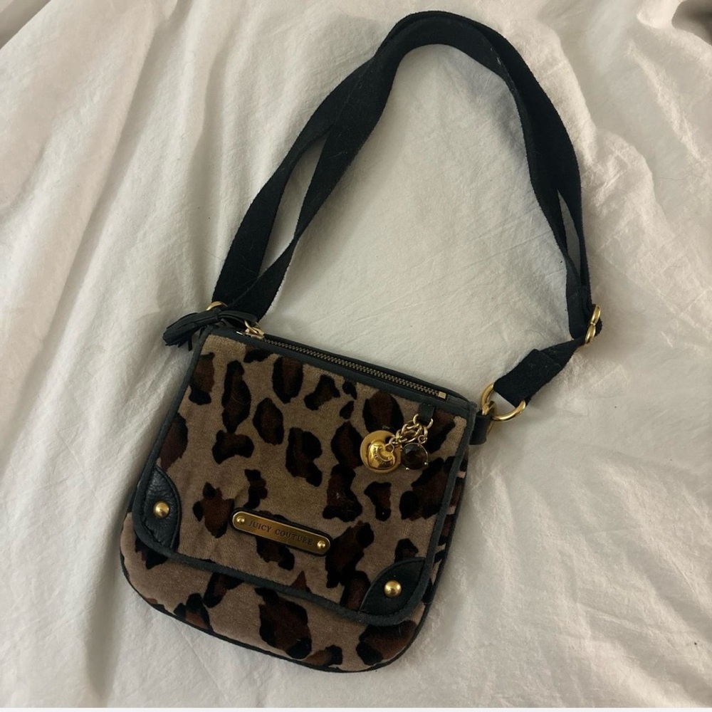 Leopard Print Crossbody Bag